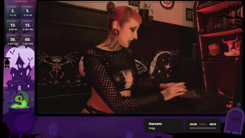 Snapshot of 666deathgasm chatting on January 9, 8:11 pm Juune online show from January 9, 8:11 pm