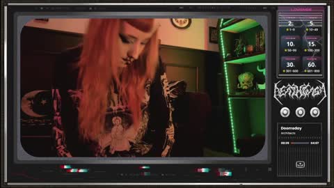 Snapshot of 666deathgasm chatting on January 19, 7:37 pm Juune online show from January 19, 7:37 pm