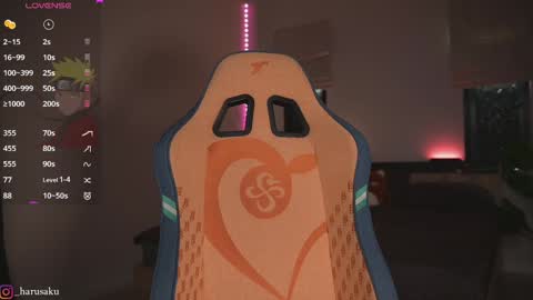 Snapshot of _haruu chatting on October 20, 2:36 am Haru online show from October 20, 2:36 am