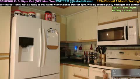 IsabelleRaven online show from September 17, 11:36 pm