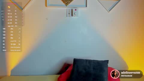 Snapshot of adelineevanss chatting on February 22, 4:07 am adeline online show from February 22, 4:07 am