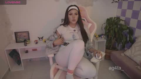 Snapshot of ag4ta_ chatting on September 11, 12:55 am Agata online show from September 11, 12:55 am