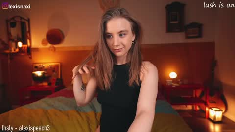 Snapshot of alexispeach chatting on February 2, 7:04 pm Alexis-- online show from February 2, 7:04 pm