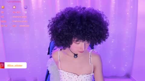 Snapshot of alice_wiinter chatting on January 11, 9:25 pm Alice online show from January 11, 9:25 pm