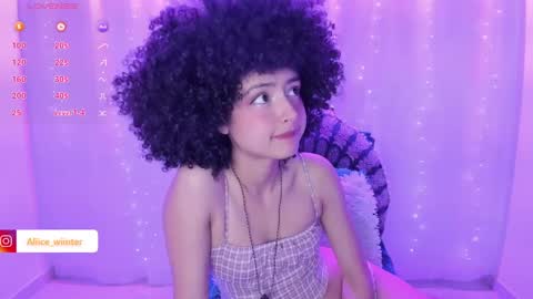 Snapshot of alice_wiinter chatting on March 1, 7:15 pm Alice online show from March 1, 7:15 pm