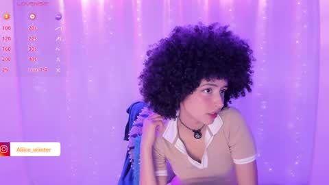 Snapshot of alice_wiinter chatting on January 14, 8:26 pm Alice online show from January 14, 8:26 pm