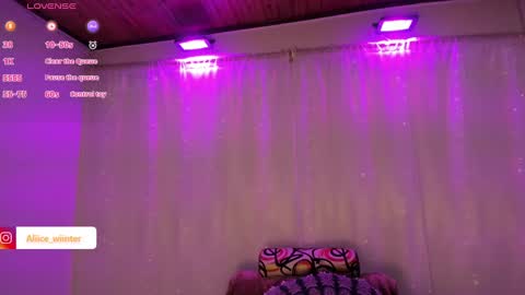 Snapshot of alice_wiinter chatting on January 2, 8:13 pm Alice online show from January 2, 8:13 pm