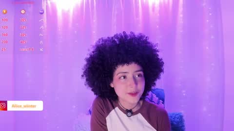 Snapshot of alice_wiinter chatting on December 28, 8:47 pm Alice online show from December 28, 8:47 pm