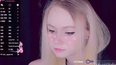 Snapshot of alicenya chatting on March 6, 4:52 am Alice online show from March 6, 4:52 am
