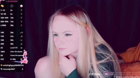 Snapshot of alicenya chatting on January 29, 3:44 am Alice online show from January 29, 3:44 am