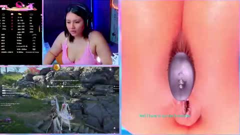 Snapshot of alison_gamer chatting on October 2, 6:46 pm Alison online show from October 2, 6:46 pm