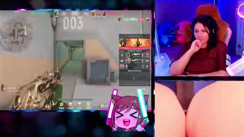 Snapshot of alison_gamer chatting on October 7, 8:24 pm Alison online show from October 7, 8:24 pm