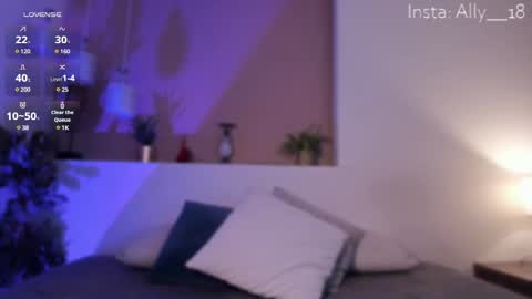 Snapshot of ally_addams chatting on February 25, 3:42 am Ally online show from February 25, 3:42 am