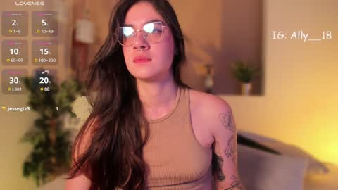 Snapshot of ally_addams chatting on December 14, 4:23 am Ally online show from December 14, 4:23 am