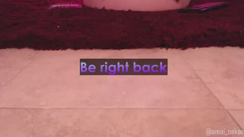 Amai  Sinclair  online show from November 9, 6:20 am