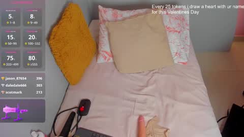 Snapshot of amy_vans_ chatting on February 16, 5:59 am Amy nickname Kirby online show from February 16, 5:59 am
