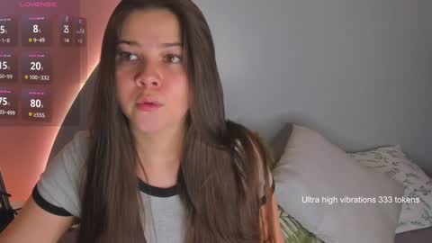 Snapshot of amy_vans_ chatting on February 8, 9:25 pm Amy nickname Kirby online show from February 8, 9:25 pm