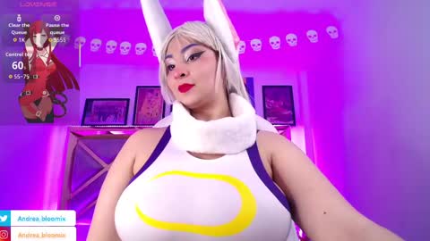 Snapshot of andrea_bloomix chatting on October 6, 5:07 pm Andrea Bloomix online show from October 6, 5:07 pm