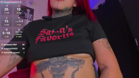 Snapshot of angelikadark6 chatting on October 24, 3:46 am TELEGRAM online show from October 24, 3:46 am