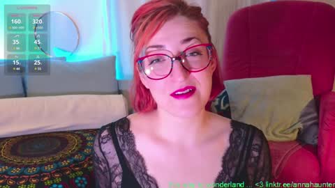 Snapshot of annahaunter chatting on January 15, 7:12 pm Alice online show from January 15, 7:12 pm
