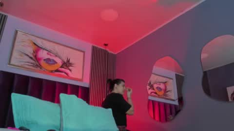 Snapshot of anny_ferrer_ chatting on January 13, 3:34 am Hi Pvt open Moans from lovense tell me Fav 143469 Especial level 34 online show from January 13, 3:34 am