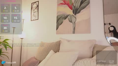 Snapshot of annyz09 chatting on October 30, 5:21 am Annyz online show from October 30, 5:21 am