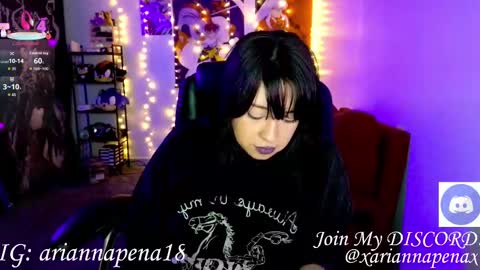 Arianna Pea online show from October 9, 11:42 pm