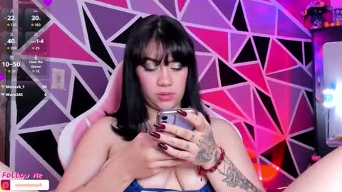 Snapshot of arisantana chatting on October 14, 10:23 pm Aria online show from October 14, 10:23 pm