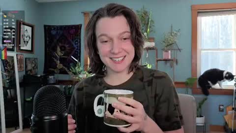 Artie Paints online show from February 18, 1:00 pm