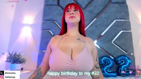 Snapshot of ashlyrey_1 chatting on January 22, 7:45 pm Ashly online show from January 22, 7:45 pm