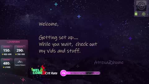 Snapshot of atrena chatting on January 23, 2:44 am Atrena online show from January 23, 2:44 am