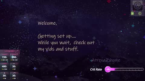 Snapshot of atrena chatting on January 1, 3:13 am Atrena online show from January 1, 3:13 am
