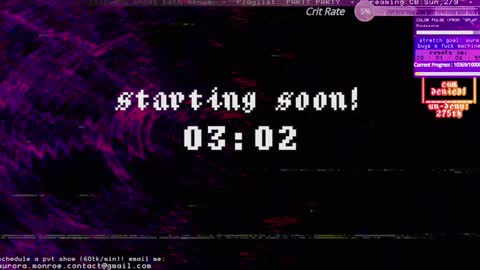 Aurora  Aura online show from February 9, 3:53 am