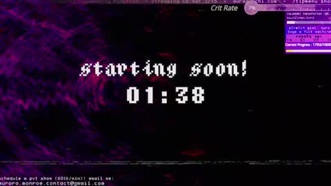 Aurora  Aura online show from February 15, 3:52 am