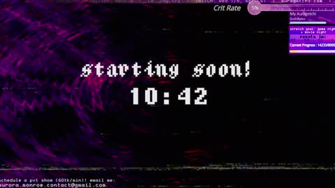 Aurora  Aura online show from December 30, 1:58 am
