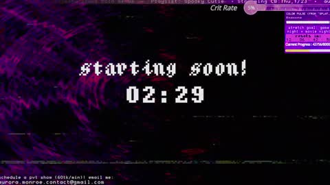 Aurora  Aura online show from January 19, 10:17 pm