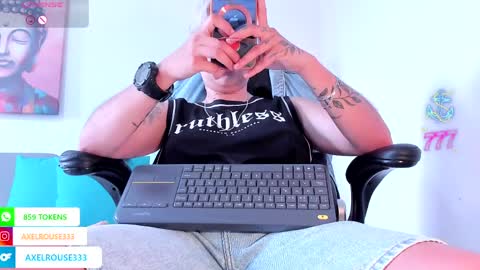 Axel Rouse online show from April 6, 6:09 pm