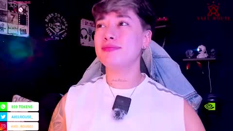 Snapshot of axel_rouse1 chatting on September 13, 3:31 pm Axel Rouse online show from September 13, 3:31 pm