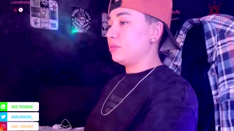 Snapshot of axel_rouse1 chatting on October 10, 2:05 am Axel Rouse online show from October 10, 2:05 am