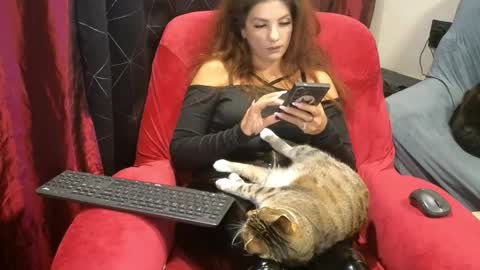 Snapshot of aymarsensual chatting on September 19, 5:45 pm Dominatrix Queen online show from September 19, 5:45 pm