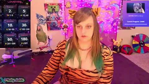 BabyZelda online show from January 5, 2:41 pm
