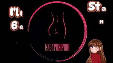 Snapshot of basapukipuki chatting on October 21, 12:14 am PukiPuki online show from October 21, 12:14 am