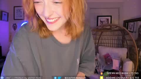 Beck the tongue online show from October 2, 11:10 pm