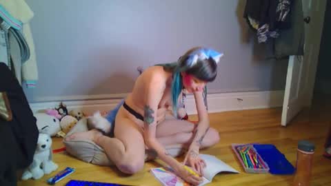 Beckytheclown online show from February 13, 12:45 am