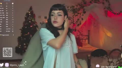   Im Nym  Justa nymph on twitter and IG online show from December 15, 2:30 am
