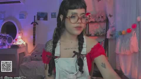   Im Nym  Justa nymph on twitter and IG online show from September 26, 1:36 am