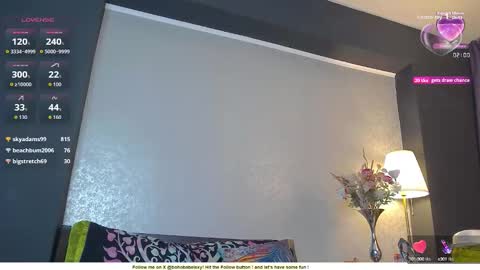 Snapshot of bohobabelexy chatting on October 9, 10:19 am BohoBabeLaxy online show from October 9, 10:19 am