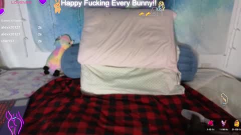 Snapshot of bunnycheekz chatting on January 28, 2:00 am Tokki bunny online show from January 28, 2:00 am