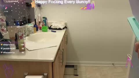 Snapshot of bunnycheekz chatting on January 4, 6:19 pm Tokki bunny online show from January 4, 6:19 pm
