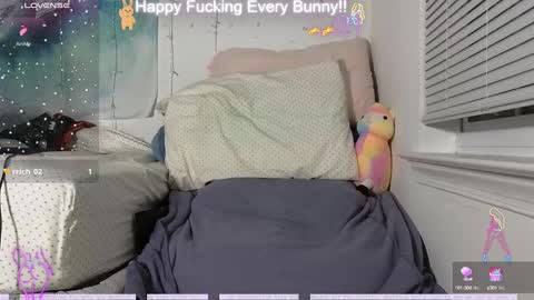 Snapshot of bunnycheekz chatting on December 12, 2:37 am Tokki bunny online show from December 12, 2:37 am